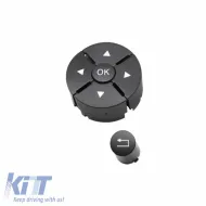 image-21-Steering Wheel Switch Control Buttons Covers suitable for Mercedes-Benz C-Class W204 / E-Class W212 / GLK X204 / Left 2 Pcs