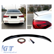 image-29-Trunk Spoiler suitable for Mercedes-Benz A-Class V177 18+ 4D Sedan Glossy Black From Abs Plastic