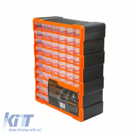 image-78-Storage Box Plastic suitable for 60 Seats Tactix 38.5x16x48.5cm 320638
