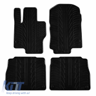 image-3-Rubber Car Mats Gledring 0512 suitable for Mercedes-Benz GLS X167 2019+ Black 4 Pieces