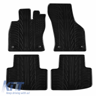 image-12-Rubber Car Mats Gledring 0479 suitable for Skoda Octavia IV Combi / Sedan 5 Doors 2019 - Black 4 Pieces