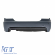 image-3-Rear bumper suitable for BMW 5 E60 03-07 M-Tech look with PDC 24mm