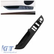 image-31-Door Handle (inside car) & Window Switch Panel suitable for Bmw 3 E90 05-11 Left Front Door (drivers) 37.5cm Black