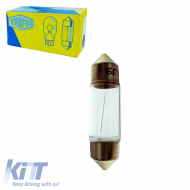 image-43-Bulb Festoon 24V 3W SV7.5-8 8.2Χ28 Trifa 1202 1pc