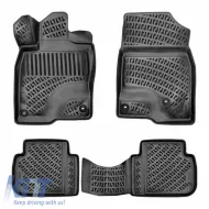 image-60-Car Mats 3D From Rubber TPE Suitable for Honda Civic Sedan 2021+ Rizline 4 Pcs Black