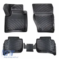 image-12-Car Mats 3D from Rubber TPE suitable for Porsche Cayenne 3 2018+ Rizline 4 Pcs Black
