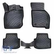image-15-Car Mats 3D from Rubber TPE suitable for Seat Leon 4 (KL1/KL8) 2020+ Automatic Rizline 4 Pcs Black