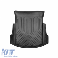 image-25-Trunk Mat 3D from Rubber TPE suitable for Tesla Model 3 2017-2019 Black Rizline