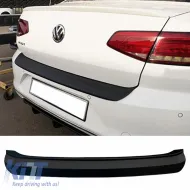 image-48-Rear Bumper Protector suitable for VW Passat B8 2015+ Sedan from ABS Plastic Black