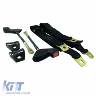 image-61-Simple Seat Belt With Crutch 35cm 3 Points Auto Gs 20601 2 Pieces