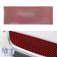 image-16-Bumper Mesh Universal Aluminium 100x30cm Red 1 Piece