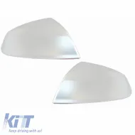 image-17-Mirror Covers suitable for Audi Q5 4M 16-20, Q7 4M 15-19 Shells Brushed Aluminum 2 Pieces