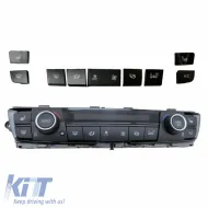 image-10-Cover suitable for Switch Air Conditioner Control Panel for BMW 1 F20 / 3 F30, F31, F34 GT / 4 F32, 9 Pcs