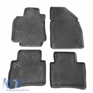 image-67-Car Mats 3D from Rubber suitable for Nissan Tiida / Versa 2006-2012 ''Star Diamond'' 4 Pcs Black