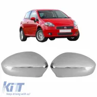 image-49-Mirror Covers Chrome suitable for Fiat Grande Punto 2005-2012 2 Pieces