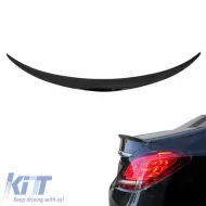 image-5-Trunk Spoiler suitable for Mercedes-Benz C-Class W205 Sedan 14-21 A Design look Lipspoiler ABS Plastic