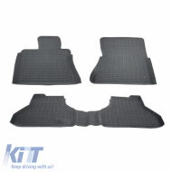 image-17-Car Mats 3D from Rubber suitable for BMW X5 E70 07-13, F15 13-18 / X6 E71 07-13, F16 15-19 ''Star Diamond'' 3 Pcs Grey