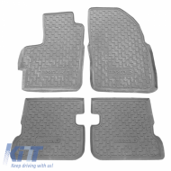 image-39-Car Mats 3D from Rubber suitable for Mazda 3 03-09 ''Star Diamond'' 4 Pcs Grey