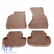 image-44-Car Mats 3D from Rubber suitable for Audi A5 Coupe 8T 07-15 ''Star Diamond'' 4 Pcs Beige