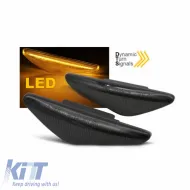 image-2-Side Fender Indicators suitable for BMW 3 E46 Coupe 03-06 Dynamic LED Smoke 2 pcs