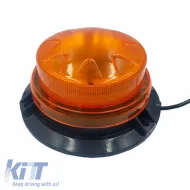 image-26-Revolving Warning Light Screw Magnetic And Suction Cup Led 12V/24V 13x7cm Orange