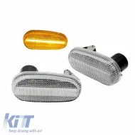 image-0-Side Fender Indicators suitable for Alfa Romeo Mito / 147 00-04 White Led Dynamic 2 pcs
