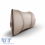 image-20-Car Neck Pillow Pad Beige Leather Otom NPW-104 1 Piece