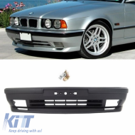 image-5-Front Bumper suitable for BMW 5 E34 Limo / Touring 87-97 M-Technik Look from ABS plastic