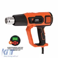 image-50-Heat Gun 2000W With Temperature Setting Up To 600°C Krausmann 9330