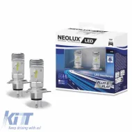 image-6-Led Headlight Lamps H4 P43T Neolux by Osram 12V 10W 6500k 2 pcs