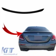 image-17-Trunk Spoiler suitable for Mercedes-Benz E-Class W213 16+ Plastic Matte Black