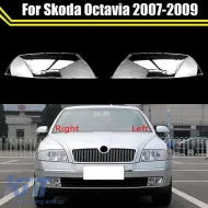 image-64-Headlights Lens Glasses Set suitable for Skoda Octavia 04-09 Sedan / Touring 2 Pcs