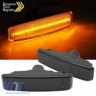 image-30-Side Fender Indicators suitable for BMW 5 E39 Sedan 95-03 Dynamic LED Smoke 2 pcs