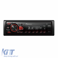 image-0-Radio USB / Bluetooth / AUX 4x50W Pioneer MVH-230BT Universal 1DIN with Built-In Microphone
