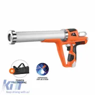 image-57-Electric Silicone Gun 2 Lithium Battery 12V 2x1.5Ah With Case Krausmann 1400