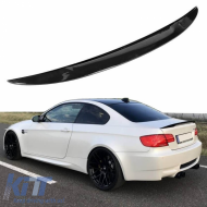 image-23-Trunk Spoiler suitable for BMW 3 E92 05-11 M Performance Design Design Look from ABS Plastic Glossy Black