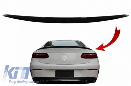 image-29-Trunk Spoiler suitable for Mercedes-Benz E-Class C238 Coupe 2016+ ABS Plastic Piano Black