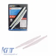 image-40-Door Guards suitable for Car+ 17cm x 1.5cm Transparent 2 Pcs