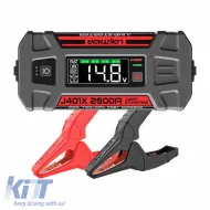 image-68-Car Booster, Powerbank, LED Light 3 in 1 Lokithor J401X 12 Volt 2500A with -40°C Start Tech