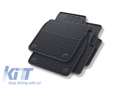 image-26-Rubber Car Mats Geyer & Hosaja suitable for Audi Q4 E-Tron, Volkswagen Id.4 & Id.5 after 2020, Cupra Tavascan after 2023, Skoda Enyaq, 4 Pieces, Black 911/4C