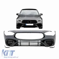 image-20-Front Bumper suitable for Mercedes-Benz CLA C118 Sedan X118 Shooting Brake (2019-up) CLA45 Look