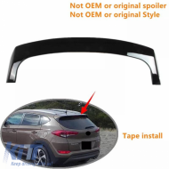 image-30-Roof Spoiler suitable for Hyundai Tucson 3 2015-2019 Piano Black From Abs Plastic