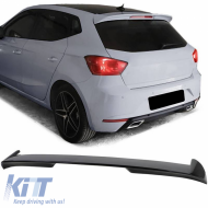 image-0-Roof Spoiler suitable for Seat Ibiza KJ1 17-21 Piano Black from ABS Plastic