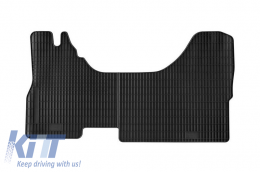 image-6-Rubber Car Mats Geyer & Hosaja suitable for Iveco Daily 2000-2011 1 Piece, Black 811/1C