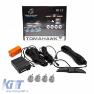 image-28-Parking Sensor PDC suitable for 4 Sensors 22mm Silver with Display and Buzzer ΤW-7777