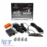 image-59-Parking Sensor PDC suitable for 4 Sensors 22mm Silver with Display and Buzzer ΤW-7777