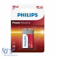 image-74-Power Alkaline Battery 9V 6LR61 Philips 1 Pc