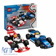 image-8-Lego City F1 Williams Racing & Haas F1 Race Cars 4+ Years 60464