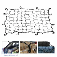 image-19-Cargo Net With Hooks Small 80 x 35 cm Suitable for 160 x 70 cm