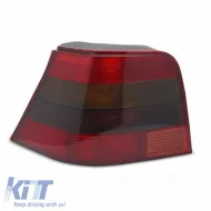 image-10-Tailight Left Suitable for VW Golf IV (4) 97-03 Red/Smoke TYC